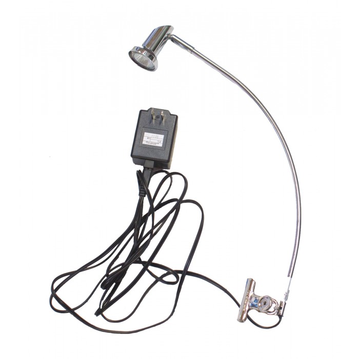 Retractable Banner Stands – Silver Clamp Light (35 W)