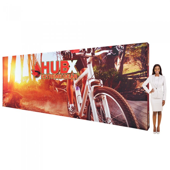 20 ft. RPL Fabric Pop Up Display - 10ft h Straight Graphic Package