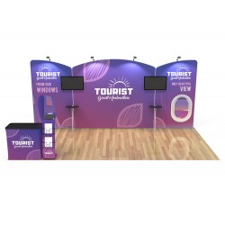 10x20ft Custom Trade Show Booth 02