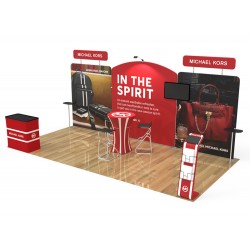 10x20ft Custom Trade Show Booth 06