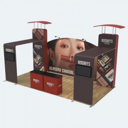 10x20ft Custom Trade Show Booth 14