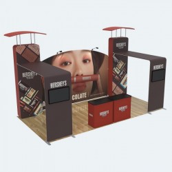 10x20ft Custom Trade Show Booth 14