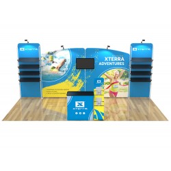 10x20ft Custom Trade Show Booth 16 10x20ft Custom Trade Show Booth 16