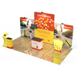 10x20ft Custom Trade Show Booth L