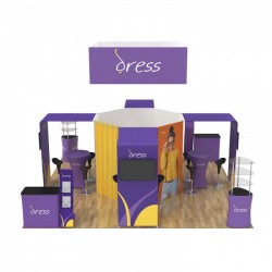 20x20ft Custom Trade Show Booth 05