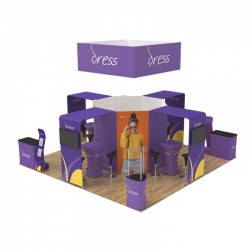 20x20ft Custom Trade Show Booth 05