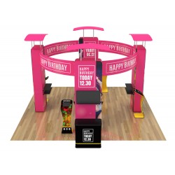 20x20ft Custom Trade Show Booth A