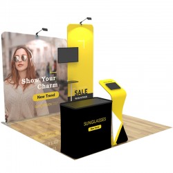 10x10ft Custom Trade Show Booth 03 10x10ft Custom Trade Show Booth 03