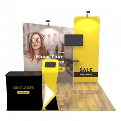 10x10ft Custom Trade Show Booth 03 10x10ft Custom Trade Show Booth 03