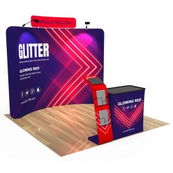 10x10ft Custom Trade Show Booth 18