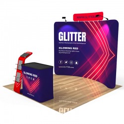 10x10ft Custom Trade Show Booth 18