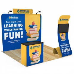 10x10ft Custom Trade Show Booth 25