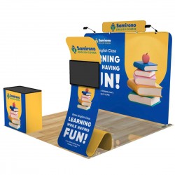 10x10ft Custom Trade Show Booth 25