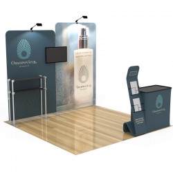 10x10ft Custom Trade Show Booth B1