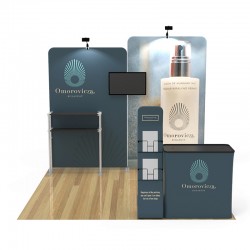 10x10ft Custom Trade Show Booth B1