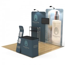 10x10ft Custom Trade Show Booth B1