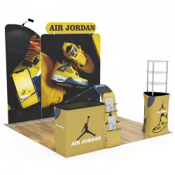 10x10ft Custom Trade Show Booth C