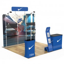 10x10ft Custom Trade Show Booth E 10x10ft Custom Trade Show Booth E