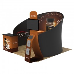 10x10ft Custom Trade Show Booth K