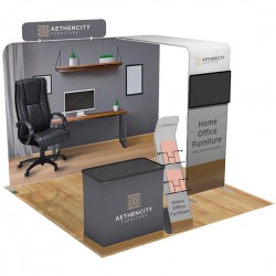 10x10ft Custom Trade Show Booth M