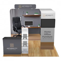 10x10ft Custom Trade Show Booth M