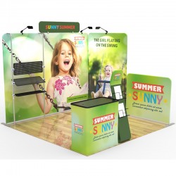 10x10ft Custom Trade Show Booth O