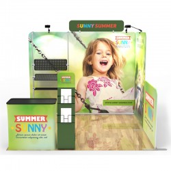 10x10ft Custom Trade Show Booth O