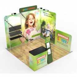 10x10ft Custom Trade Show Booth O