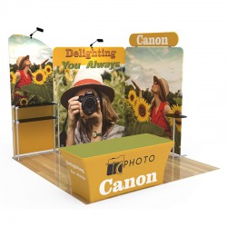 10x10ft Custom Trade Show Booth U