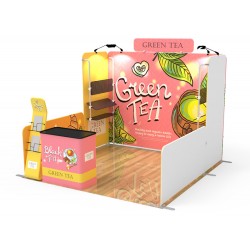 10x10ft Custom Trade Show Booth Y