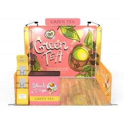 10x10ft Custom Trade Show Booth Y