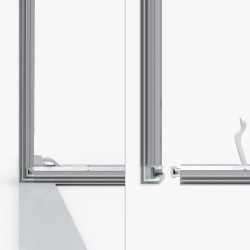 3ft Non-Lit SEG Fabric Stand Graphic Package