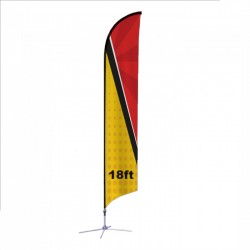 18Ft. Feather Flag – Graphic Package