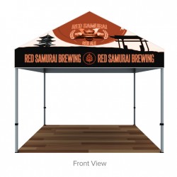 10 ft. Canopy Steel Tent Dye-Sub Full Color