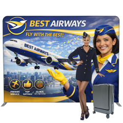 EZ Flight Tension Fabric Display