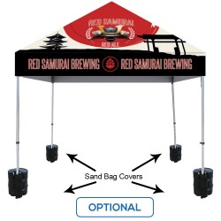 10 ft. Canopy Steel Tent Dye-Sub Full Color