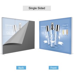 10ft SEG Backlit Fabric Trade Show Display