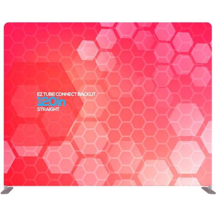 10 ft. EZ Tube Connect Straight Top Backlit Single-Sided (Graphic Package)