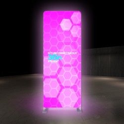 3 ft. EZ Tube Connect Straight Top Backlit Single-Sided (Graphic Package)