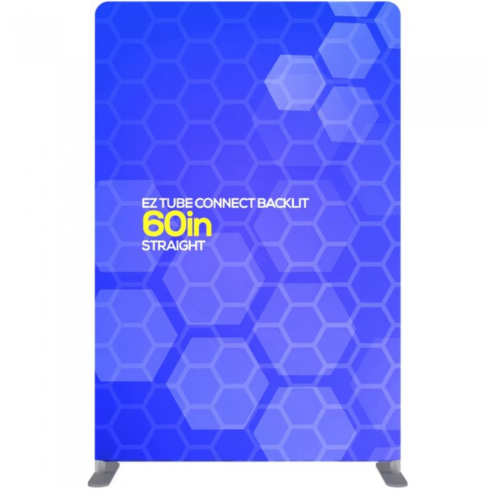 5 ft. EZ Tube Connect Straight Top Backlit Single-Sided (Graphic Package)
